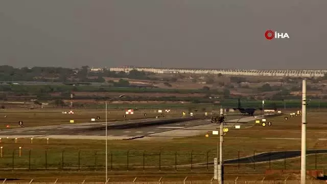 İncirlik Üssü'nde Barış Pınarı Harekatı hareketliliği