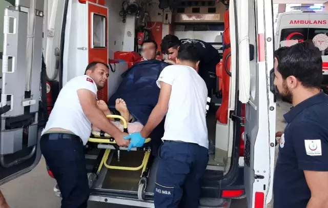 Kazara kendini vuran şahıs yaralandı