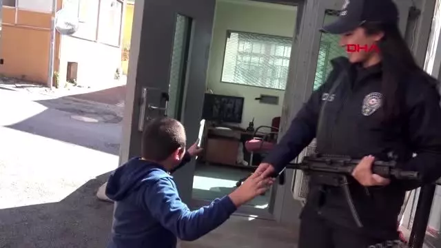Kocaeli çocukların telsizle konuşma heyecanı