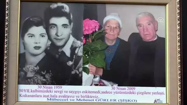 Marmaris'te 60 yıllık evli çifte sembolik nikah sürprizi