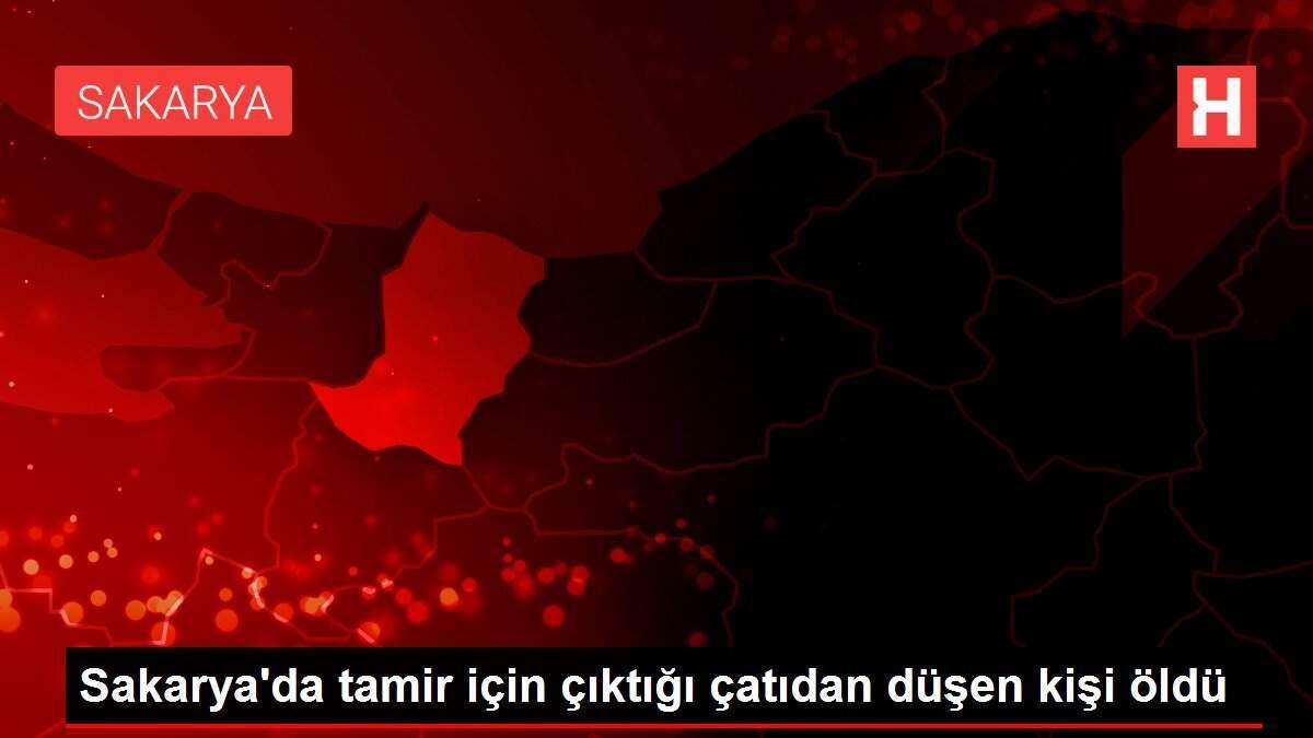 Sakarya'da tamir için çıktığı çatıdan düşen kişi öldü