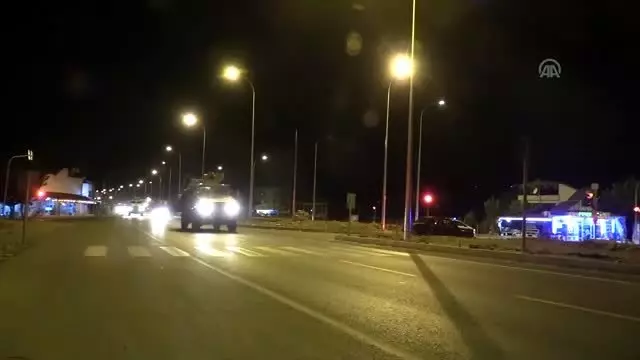 Suriye sınırına askeri sevkiyat