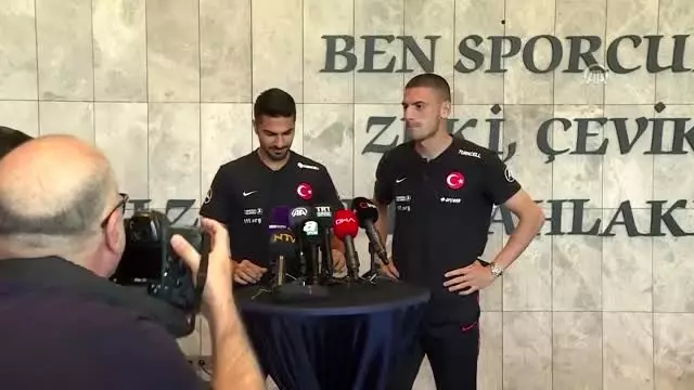 Zeki Çelik ve Merih Demiral gazetecilerin sorularını cevapladı