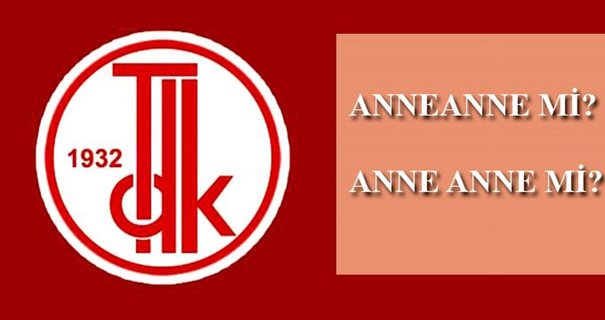 Anneanne nasıl yazılır? TDK anneanne ayrı mı, bitişik mi yazılır?
