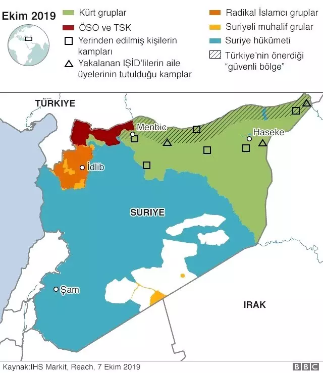 Barış Pınarı Harekatı - ABD basını: Harekatın kapsamı konusunda ABD'nin fikri yok Barış Pınarı Harekatı - ABD basını: Harekatın kapsamı konusunda ABD'nin fikri yok