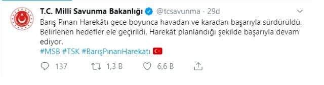 Barış Pınarı Harekatında ikinci gün! İşte anbean yaşananlar