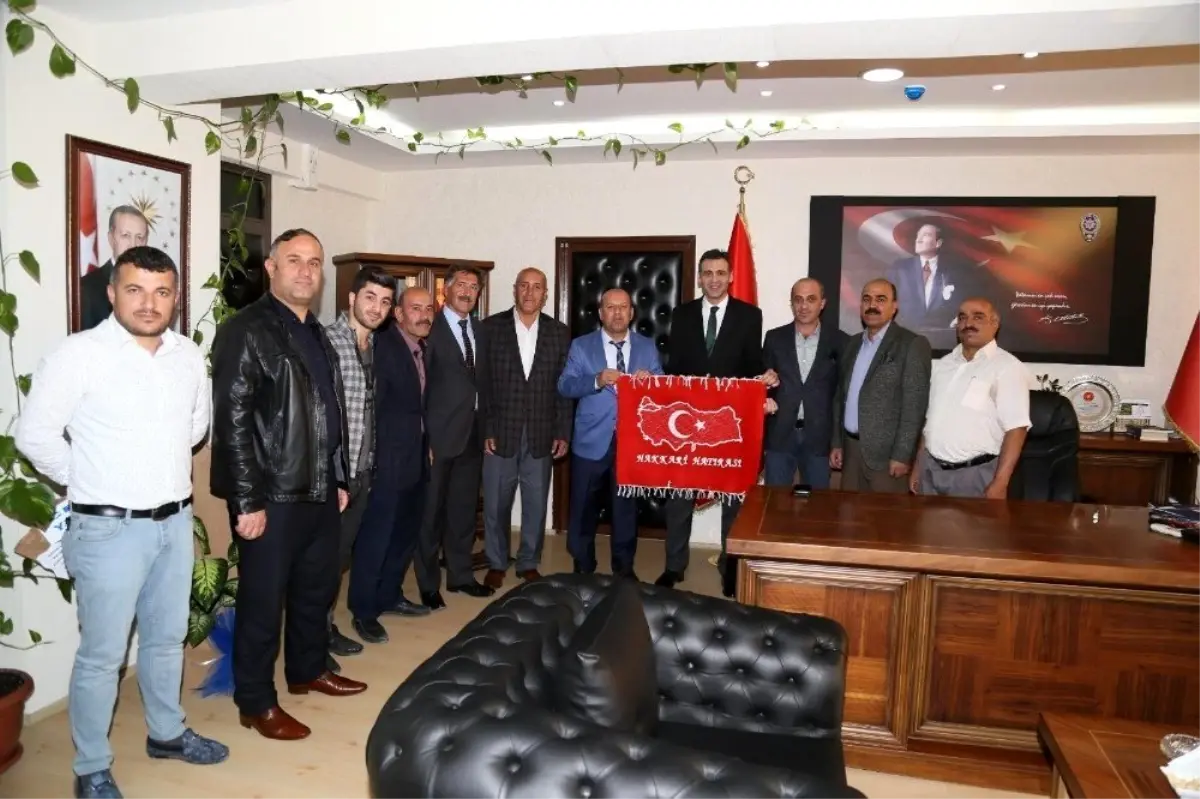 Başkan Er'den Emniyet Müdürü Atanur'a ziyaret