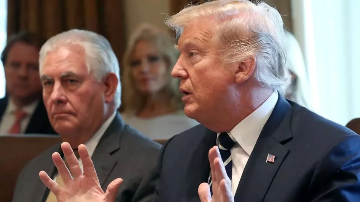 Bloomberg: Trump, Tillerson'ı Zarrab'a yönelik suçlamaların düşmesi için ikna etmeye çalıştı