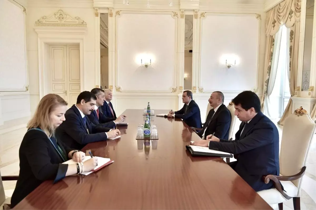 Cumhurbaşkanı Aliyev, Milli Eğitim Bakanı Selçuk'u kabul etti
