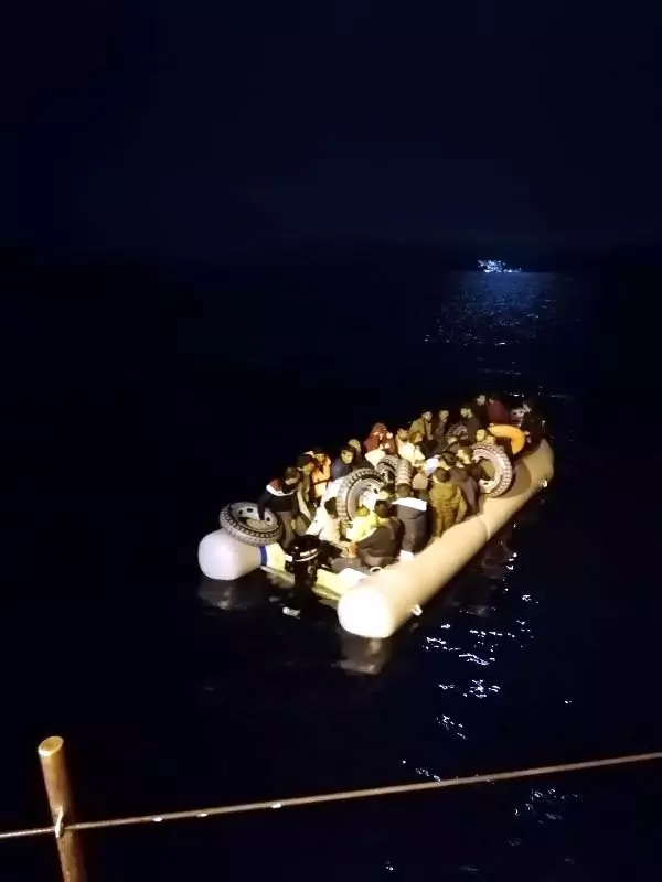 Datça'da 35 kaçak göçmen yakalandı