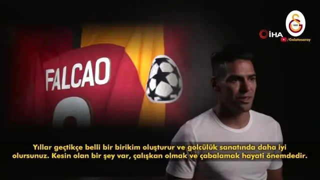Falcao: 'Kalbimi fethettiler' Falcao: 'Kalbimi fethettiler'