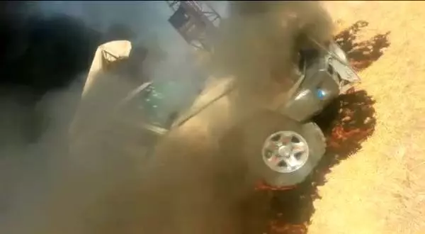 Sivillere havan atışı yapan teröristlerin vurulma anı görüntülendi