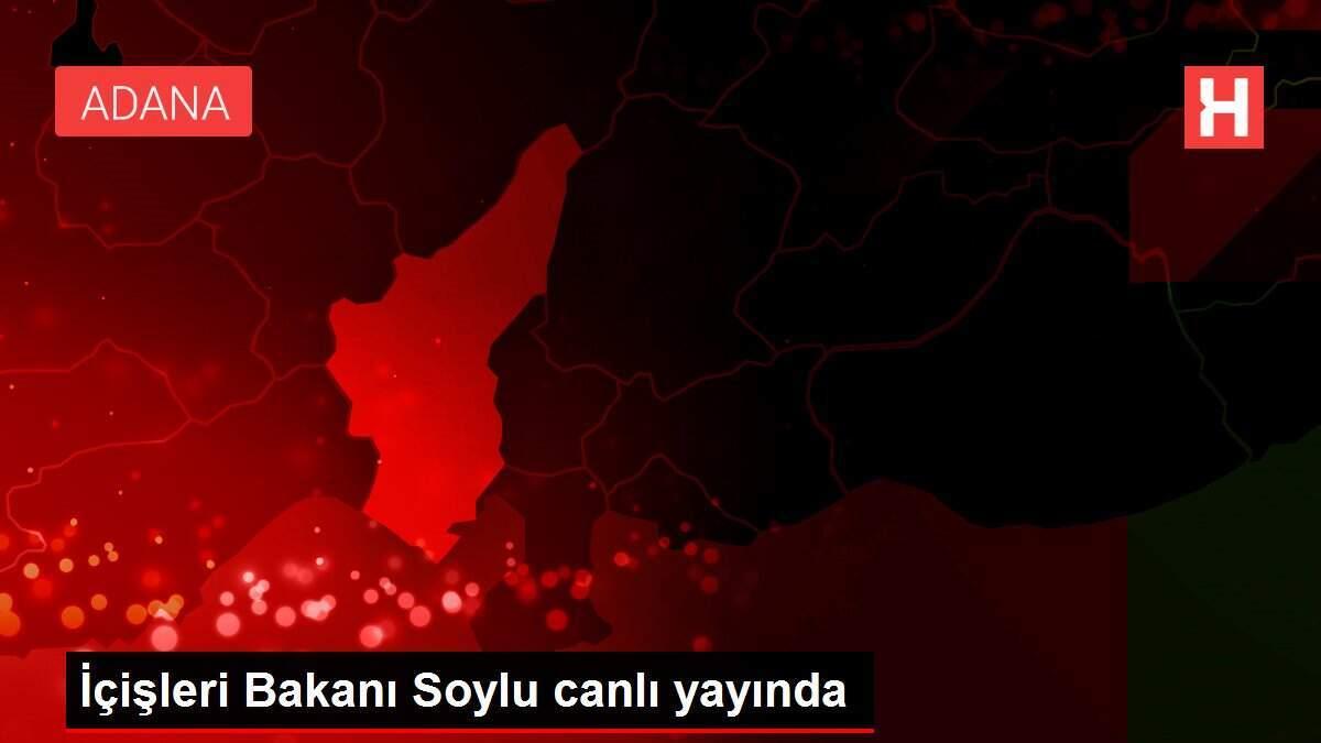 İçişleri Bakanı Soylu canlı yayında