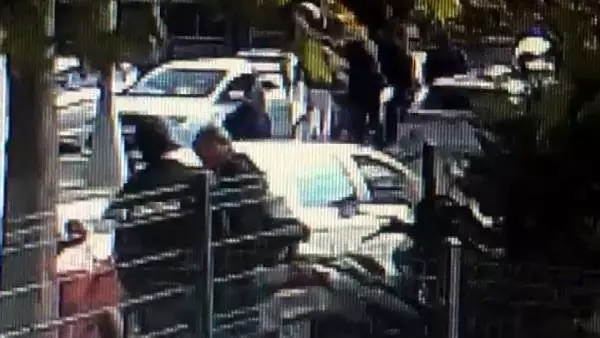 Kartal'da adliye önündeki çatışmanın güvenlik kamerası görüntüleri