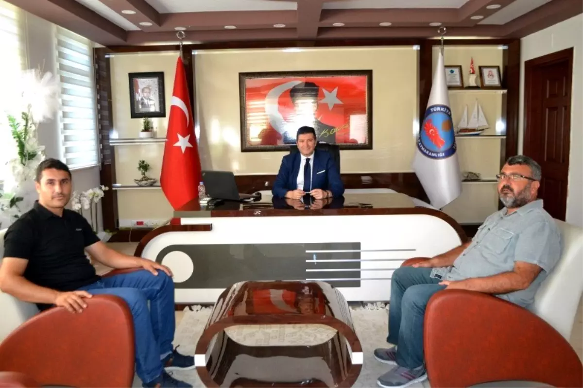 Kaymakam Yalçın, Akdeniz Sahil Yolu çalışmaları hakkında bilgi aldı