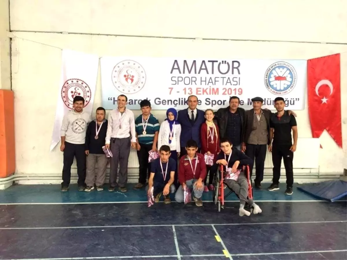 Özel çocuklar için Spor Şenliği