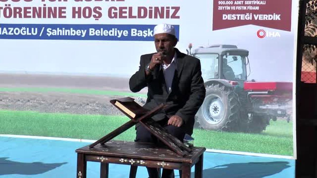 Şahinbey'den 3 günde 4 bin ton gübre dağıtımı