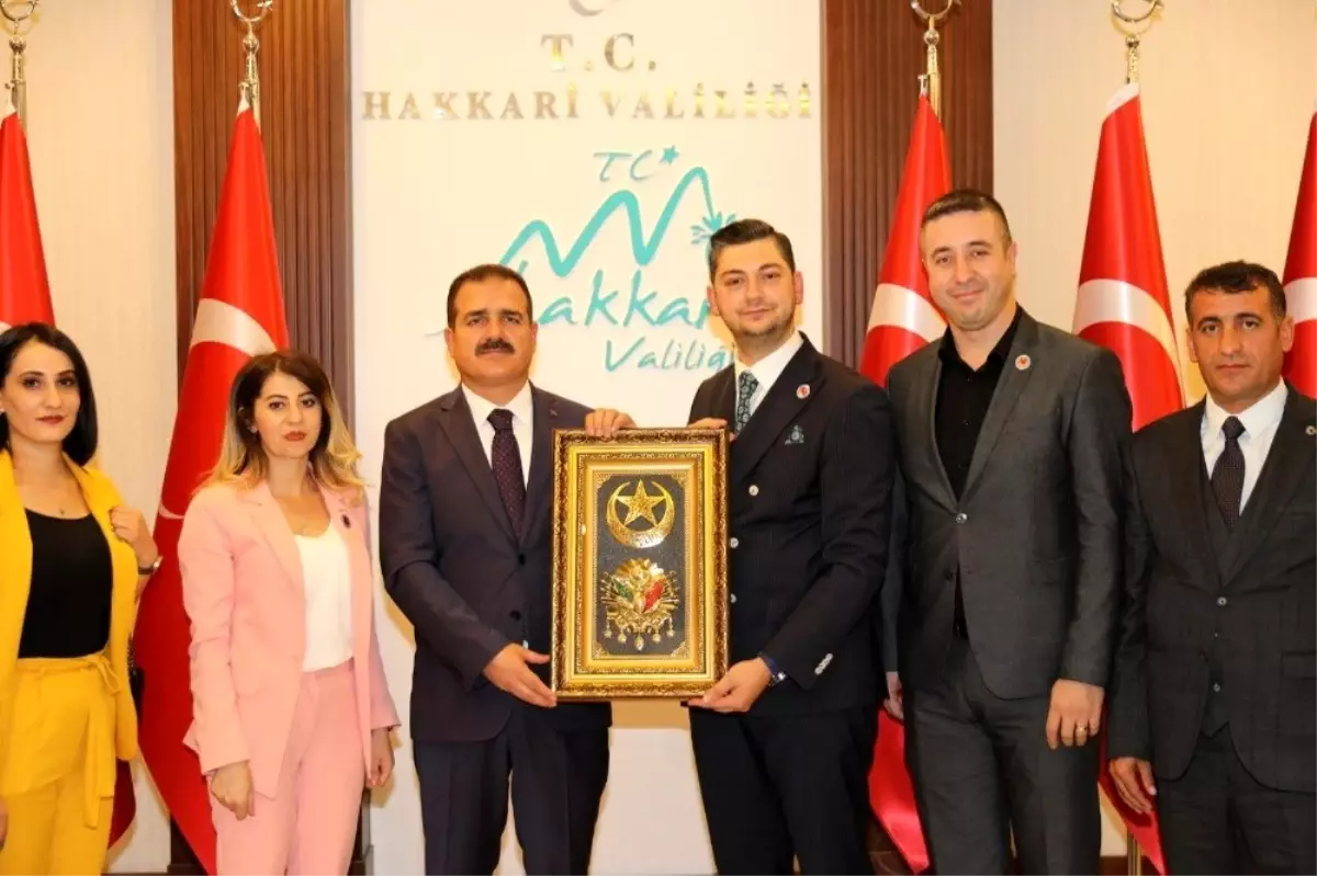 Şehit-Gazi Sen Genel Başkanı Ocak Hakkari'de