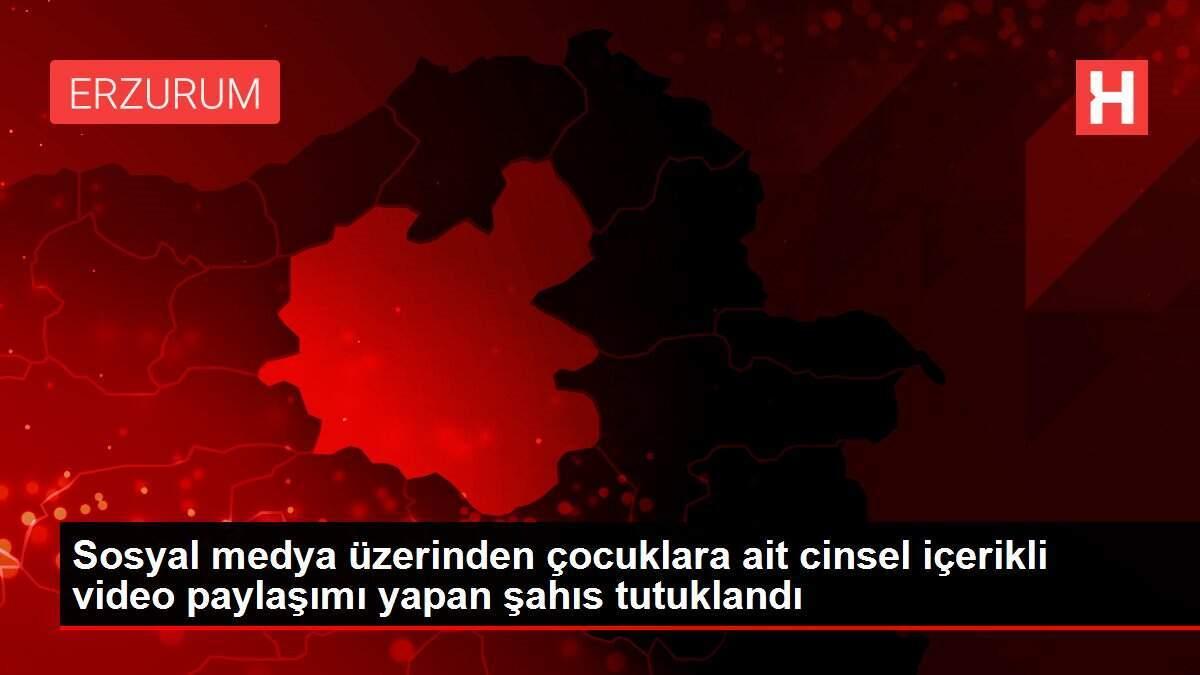 Sosyal medya üzerinden çocuklara ait cinsel içerikli video paylaşımı yapan şahıs tutuklandı