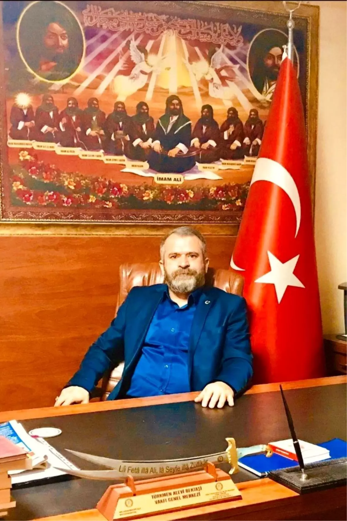 Türkmen Alevi Bektaşi Vakfından 'Barış Pınarı Harekatı'na destek