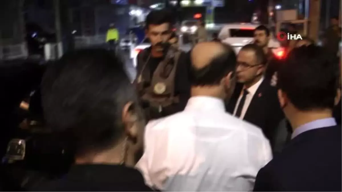 Vali Erin Ceylanpınar'da yaralıları ziyaret etti