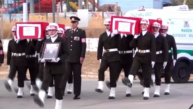 Barış Pınarı Harekatı şehitleri memleketlerine uğurlandı