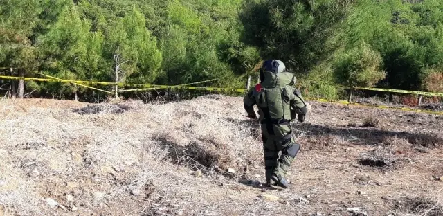 Çanakkale'de 104 yıllık el bombası imha edildi Çanakkale'de 104 yıllık el bombası imha edildi
