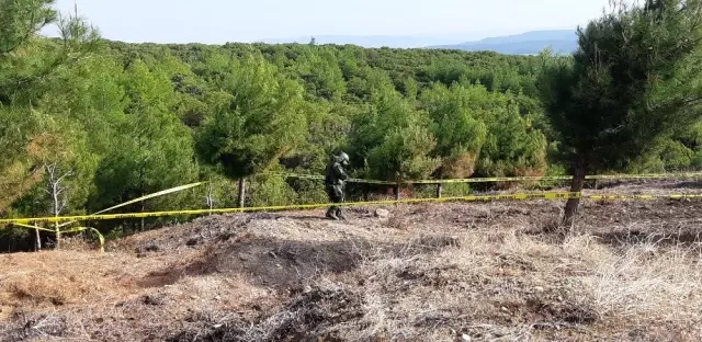 Çanakkale'de 104 yıllık el bombası imha edildi Çanakkale'de 104 yıllık el bombası imha edildi