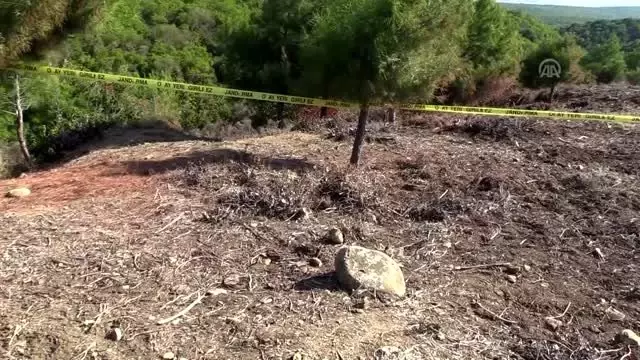 Çanakkale'de bulunan el bombası fünye ile patlatıldı Çanakkale'de bulunan el bombası fünye ile patlatıldı