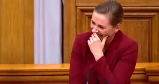 Danimarka'da gündem başka! Başbakan, gülme krizine girdi