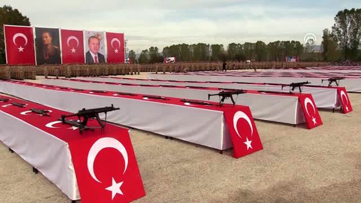 Kastamonu'da uzman erbaşlar yemin etti