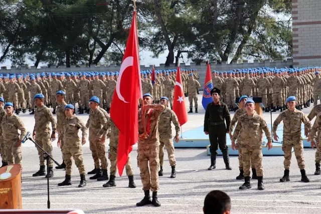 Kırkağaç'ta uzman çavuşların mezuniyet coşkusu Kırkağaç'ta uzman çavuşların mezuniyet coşkusu