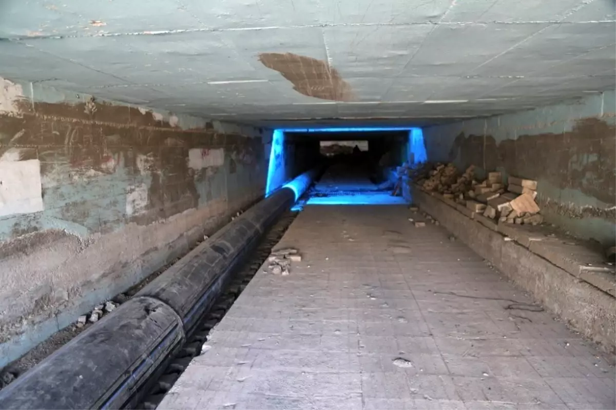 Sivas'ta yağmur suyu hattı çalışmaları
