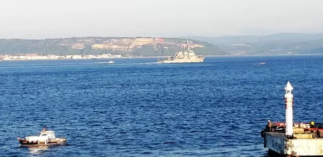 ABD savaş gemisi 'USS Porter', Çanakkale Boğazı'ndan geçti ABD savaş gemisi 'USS Porter', Çanakkale Boğazı'ndan geçti