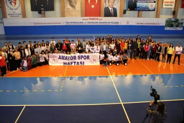 Amatör Spor Haftası kapanış programı düzenlendi