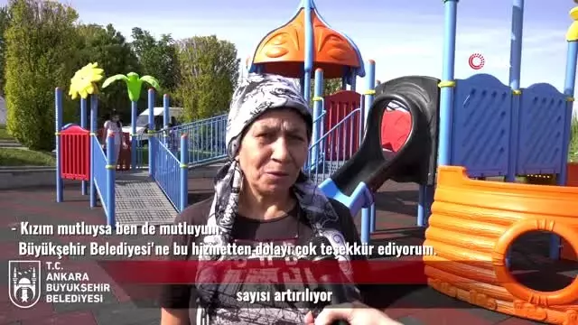 Ankara Büyükşehir Belediyesi engelli oyun parkı sayısını artırıyor