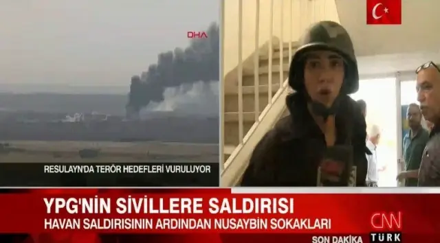 Nusaybin'deki canlı yayında silah sesleri duyuldu