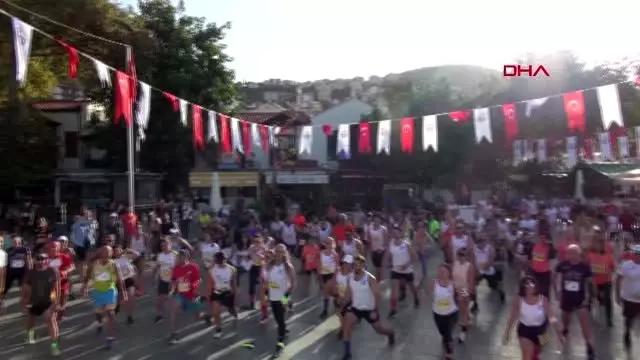 Spor 'kaş yarımadatonu' koşuldu