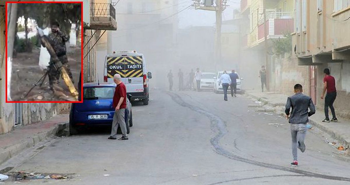 Terör örgütü PKK/YPG Nusaybin'deki sivilleri böyle vurdu