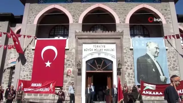 Ankara'nın başkent oluşunun 96. yılı kutlandı Ankara'nın başkent oluşunun 96. yılı kutlandı