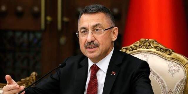 Cumhurbaşkanı Yardımcısı Fuat Oktay'dan KKTC Cumhurbaşkanı'na kınama mesajı