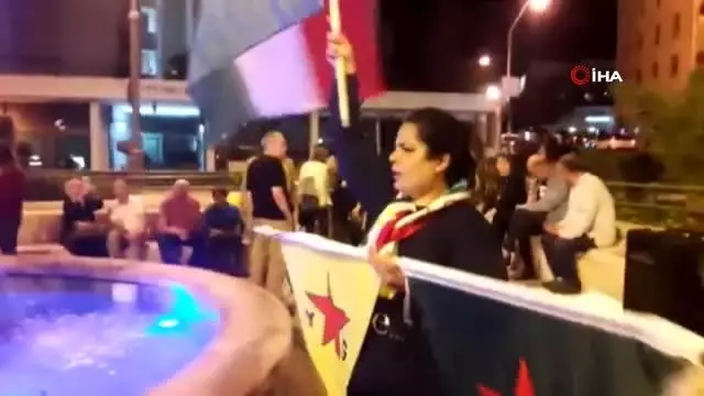 - İsrail'de terör örgütü YPG/PKK'ya destek gösterisi - İsrail'de terör örgütü YPG/PKK'ya destek gösterisi