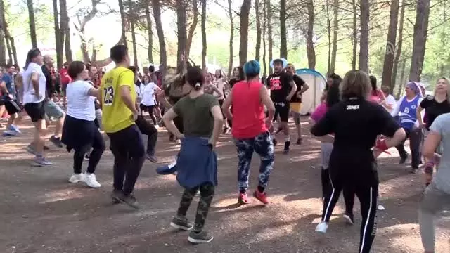 'Kistik fibrozis'e dikkat çekmek için koştular 'Kistik fibrozis'e dikkat çekmek için koştular