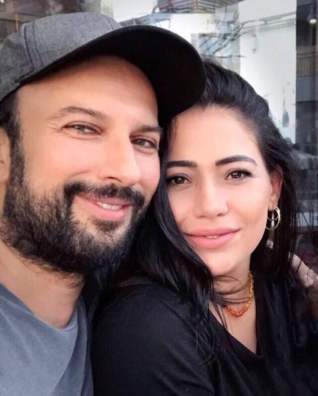 Tarkan'ın eşi Pınar Tevetoğlu, gazetecileri görünce kaçacak yer aradı
