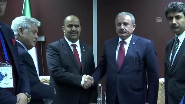 TBMM Başkanı Şentop, Cezayir Ulusal Meclisi Başkanı Şenin ile görüştü TBMM Başkanı Şentop, Cezayir Ulusal Meclisi Başkanı Şenin ile görüştü
