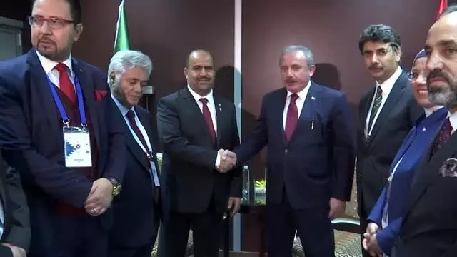TBMM Başkanı Şentop, Cezayir Ulusal Meclisi Başkanı Şenin ile görüştü TBMM Başkanı Şentop, Cezayir Ulusal Meclisi Başkanı Şenin ile görüştü