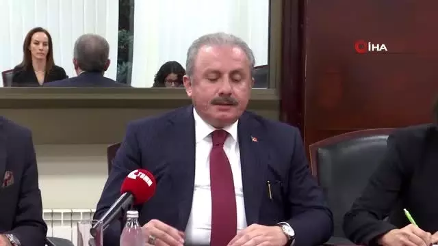 - TBMM Başkanı Şentop, PAB Başkanı Barron ile görüştü - TBMM Başkanı Şentop, PAB Başkanı Barron ile görüştü