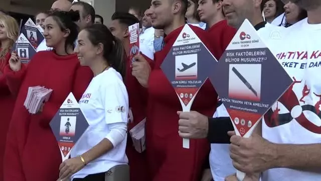 'Trombozda hareketsiz olanlar risk altında' 'Trombozda hareketsiz olanlar risk altında'