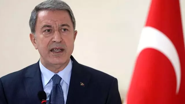 Bakan Hulusi Akar: Bölgemizde tek DEAŞ hapishanesi var. Gittiğimizde YPG'liler tarafından boşaltıldığını gördük Bakan Hulusi Akar: Bölgemizde tek DEAŞ hapishanesi var. Gittiğimizde YPG'liler tarafından boşaltıldığını gördük