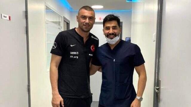 Burak Yılmaz'a Fransa maçı öncesi müdahale!